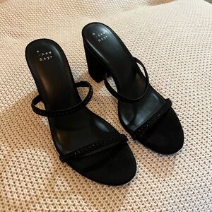 A New Day Black Heels